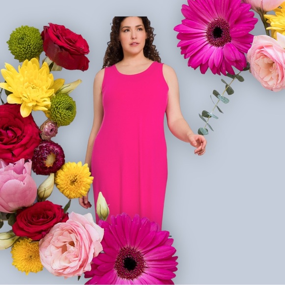 (REDUCED) ZENANA PLUS SIZE MAXI DRESS - Picture 4 of 5